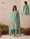 7073 To 7076 By Alizeh Shimmer Silk Kurti With Bottom Dupatta Wholesalers In Surat